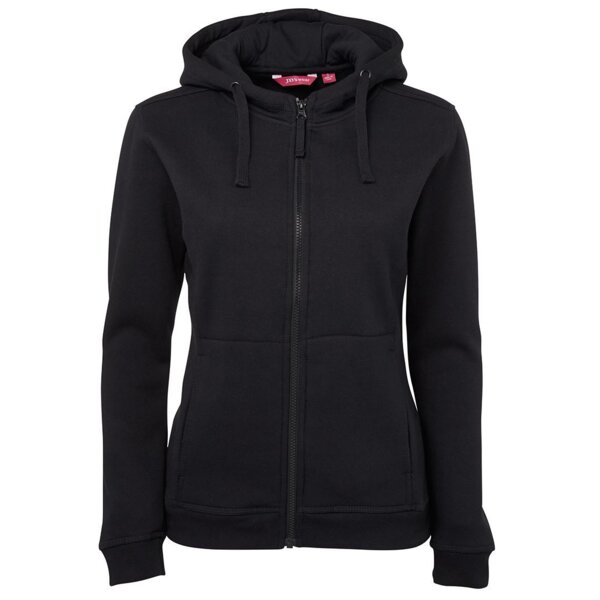 JB's Ladies Full Zip Fleecy Hoodie Thumbnail