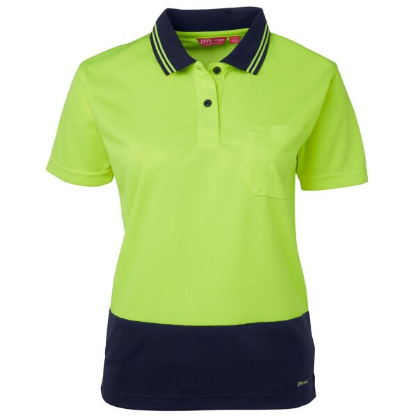 JB's Ladies Hi Vis S/S Comfort Polo Thumbnail