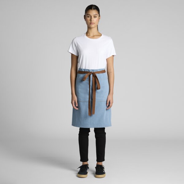 AS Colour Denim Half Apron Thumbnail
